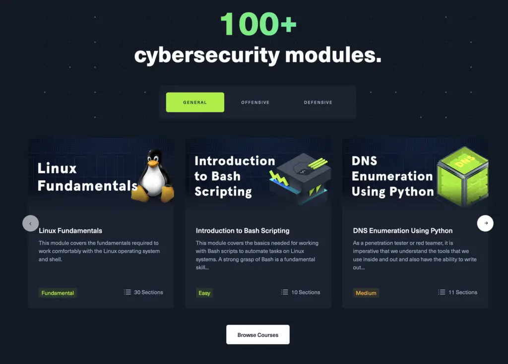 HackTheBox Promotional Page